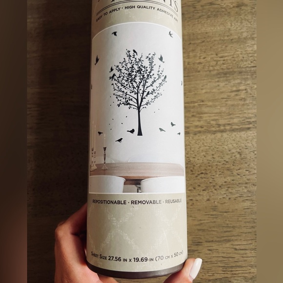 Wall Art Birds in Tree Decal, 70cmX50cm NWT - Picture 3 of 5